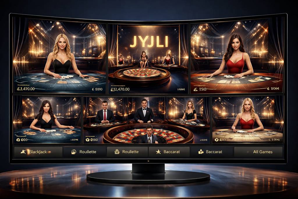JYJLI Casino | Live Tables, Roulette & Card Games